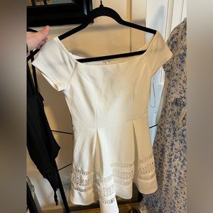 Off the shoulder dress